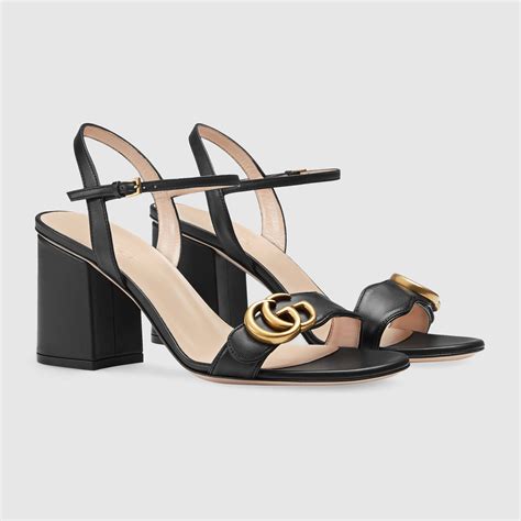 gucci mid block heel|gucci heel price.